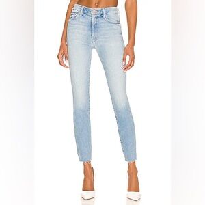 Mother The Hustler Ankle Fray in Au Revoir